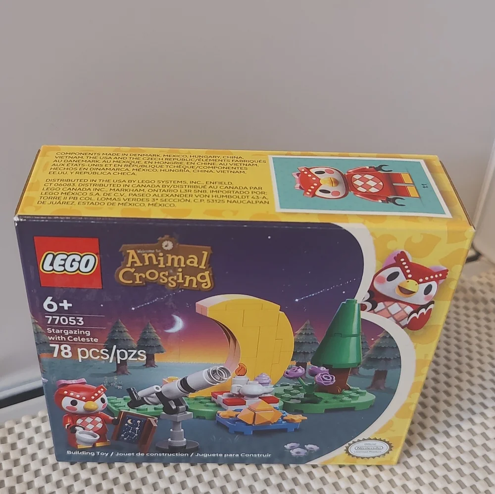 Lego 77053 Stargazing with Celeste Animal Crossing NWT Building Toy Set Nintendo